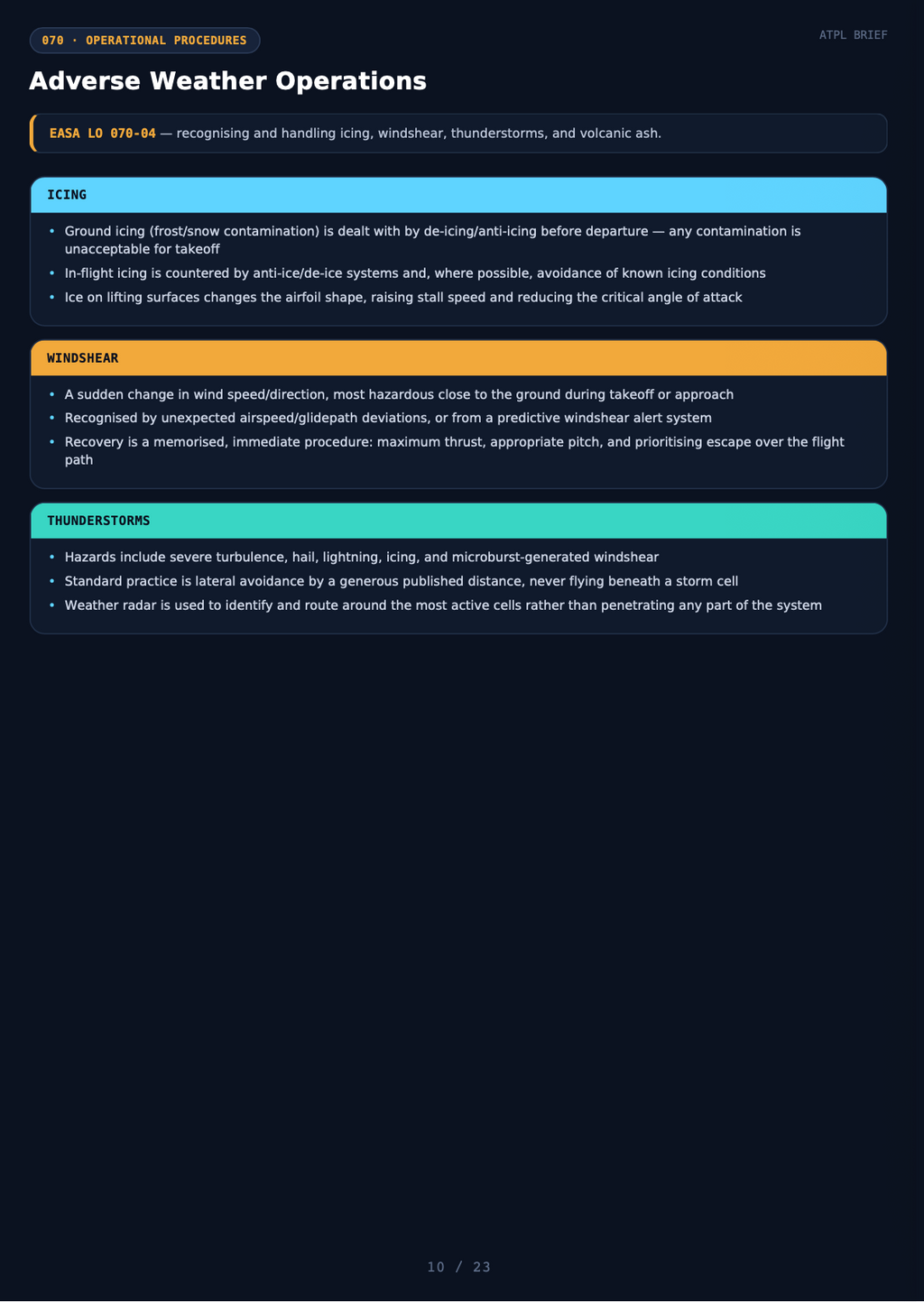 Operational Procedures Notes – ATPL(A) Study Guide